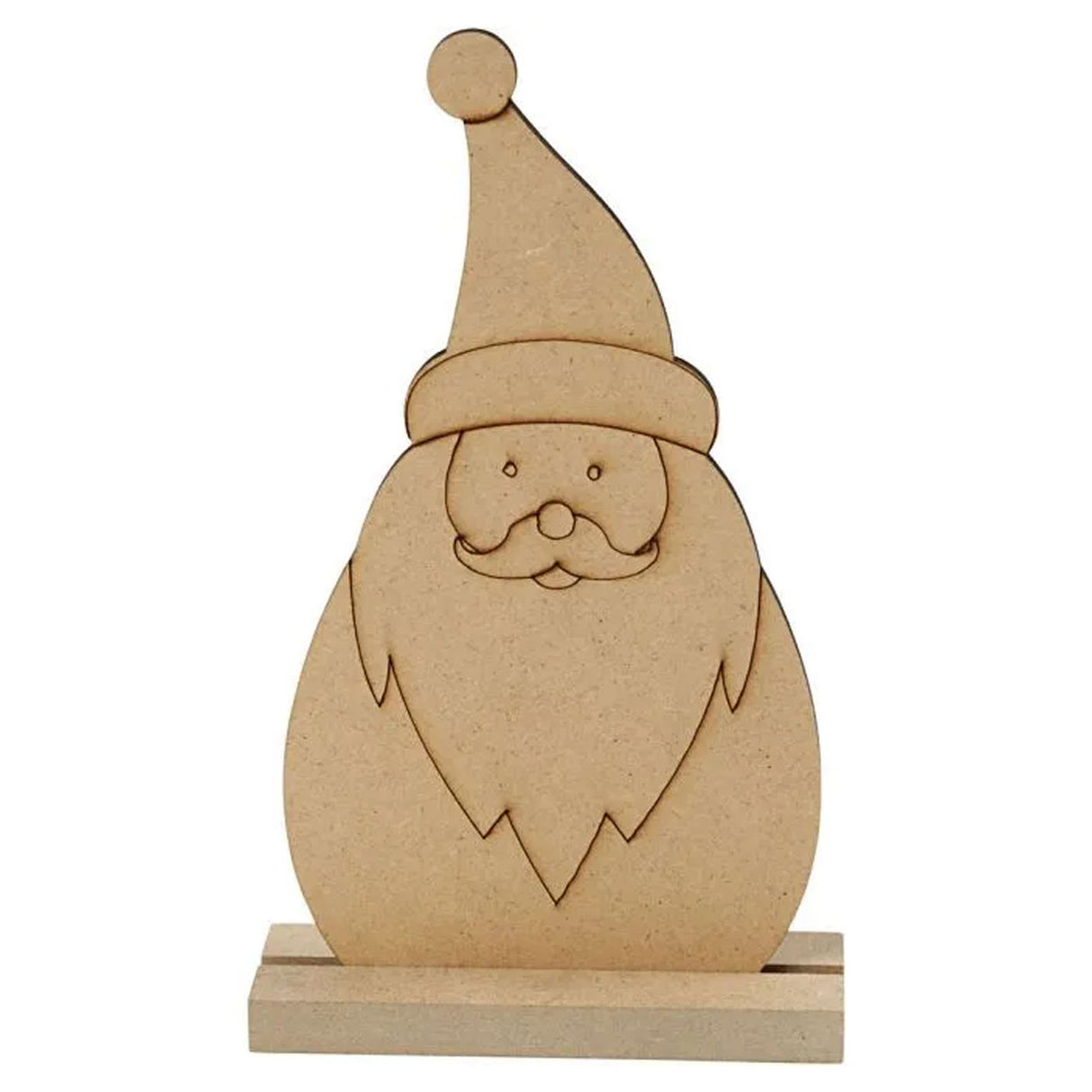 Wood Christmas Figure Santa Claus