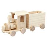 Creativ Company wooden train with carriage