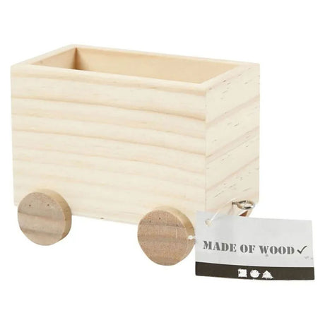 Firma Creativ https: www.cchobby.nl wagon kolejowy-wys.-8-cm-dł.-9-5-cm-szer.6-5-cm-1-szt.