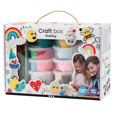 Podjetje Creativ https: www.cchobby.nl foam-clayr-en-silk-clayr-set-diverse-colours-1-set