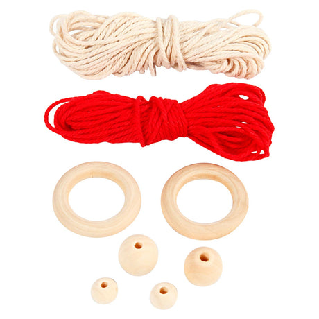 Firma Creativ https: www.cchobby.nl kreatywny-mini-kit-macrame-elf-h-14-cm-1-doos