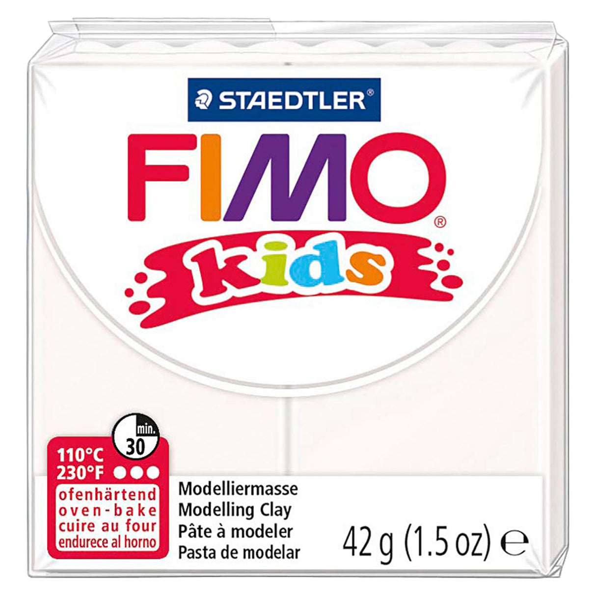 Fimo Fimo monterende leirhvit, 42gr