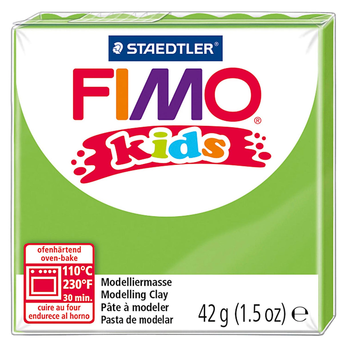 Fimo fimo rzeźba gliniana jasnozielona, ​​42gr