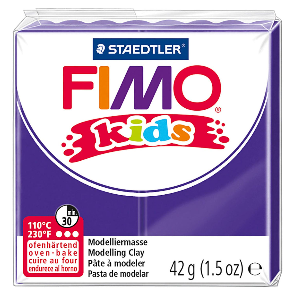 Fimo FIMO Boetseerklei Paars, 42gr