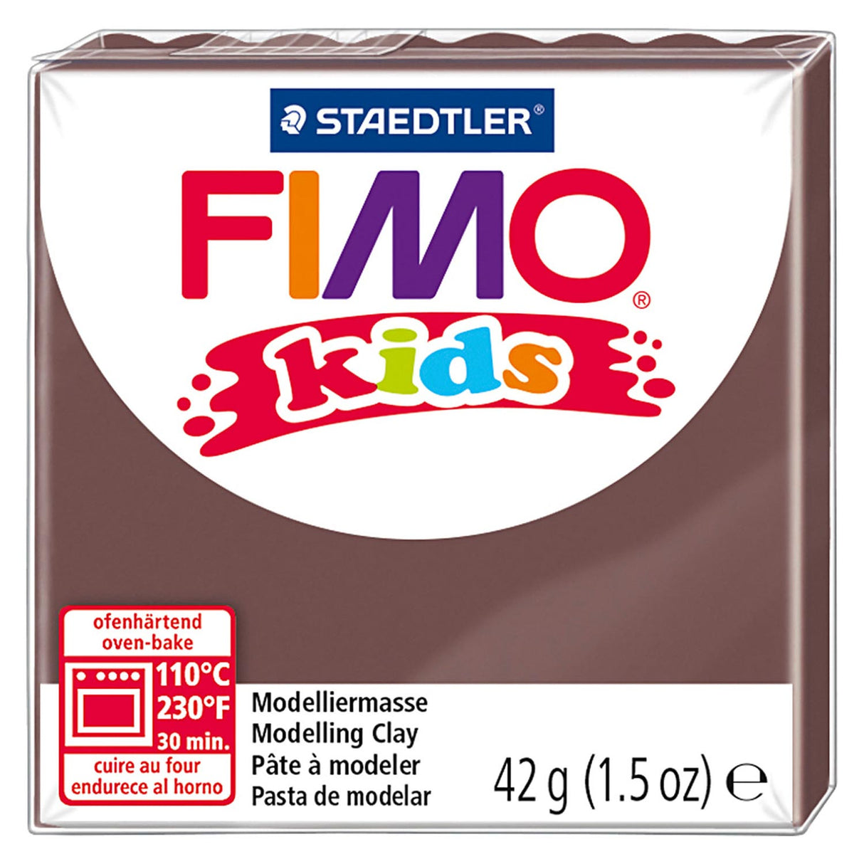 Fimo FIMO Boetseerklei Bruin, 42gr