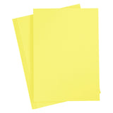 Creativ Company colored cardboard, canary yellow, A4, 20 sheets