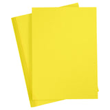 Creative Company Colored Cardboard Sun Yellow A4, 20 fogli