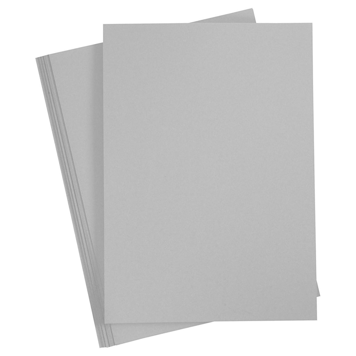 Creativ Company Colored Cardboard Steel Grey A4, 20 listů