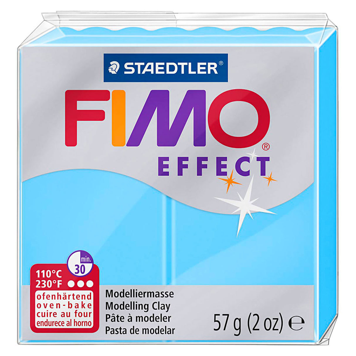 FIMO FIMO Effect Modeling Clay Clay Neon Blue, 57GR