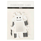 Creativ company https: www.cchobby.nl cross-stitching-cardboard-animals-robots-h-8-13-cm-w-8-13-cm-white-6x3-piece-1-box
