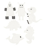 Creativ company https: www.cchobby.nl cross-stitching-cardboard-animals-robots-h-8-13-cm-w-8-13-cm-white-6x3-piece-1-box