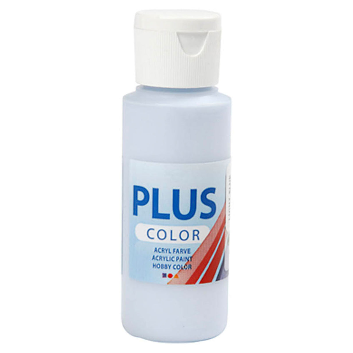 Creativ Company pluss farge akrylmaling, lyseblå, 60 ml