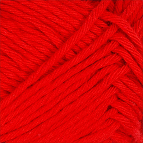 Creativ Company Katoengaren, Rood, 50gr, 85m