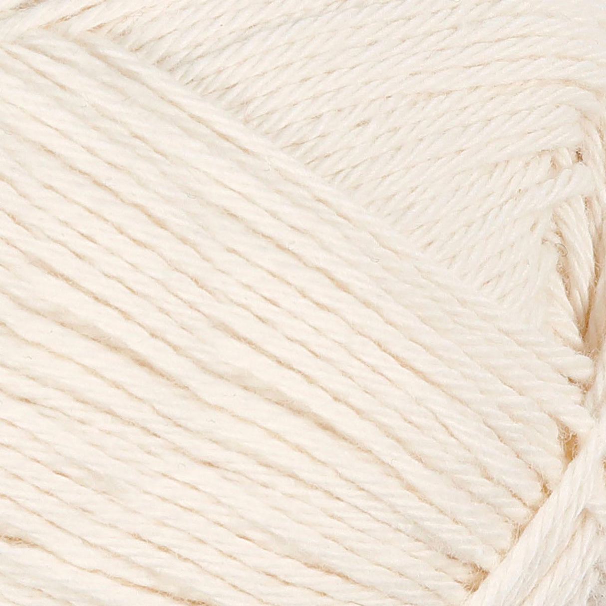 Cotton yarn, off-white, 50gr, 170m