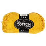 Cotton yarn, curry, 50gr, 170m