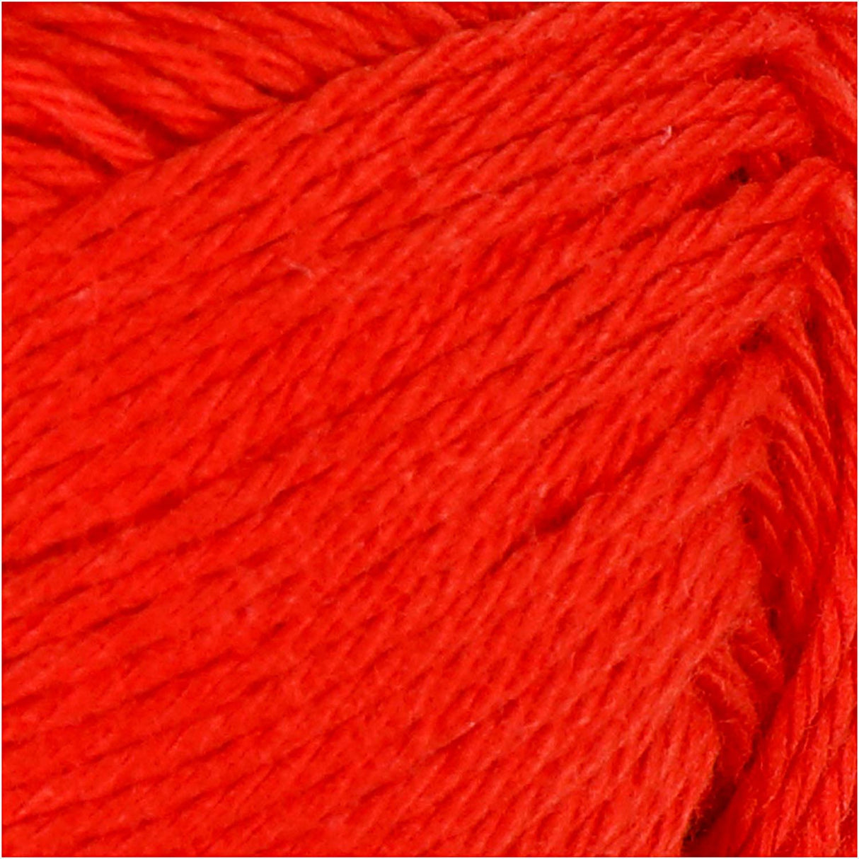 Cotton yarn, red, 50gr, 170m