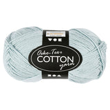 Fil de coton, bleu doux, 50gr, 170m