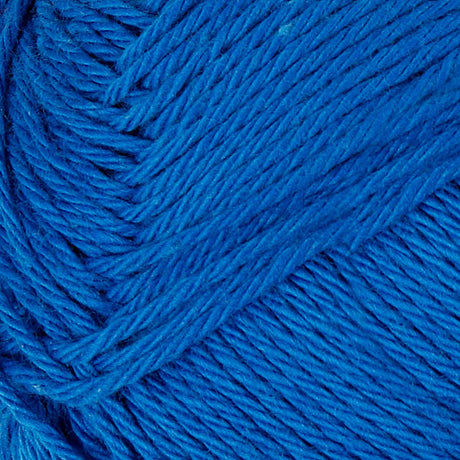 Fio de algodão da empresa Creativ, azul cobalto, 50gr, 170m