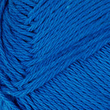 Cotton yarn, cobalt blue, 50gr, 170m