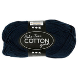 Creativ Company cotton yarn, dark blue, 50g, 170m