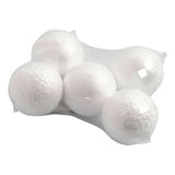 Creativ Company Styropor Balls White, 5: a.