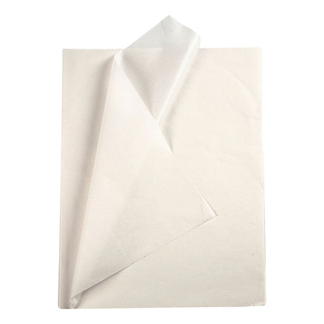 Creativ company tissue paper - tissue paper - crepe paper - tissue paper - white - packaging - decorating - crafting - 50x70 cm - 14 grams - 10 sheets