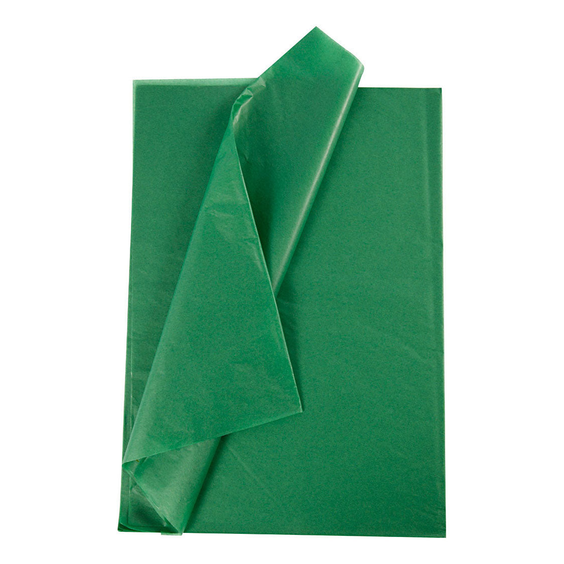 Creativ Company Tissue Paper Green 10 Blätter 14 Gr, 50 x 70 cm