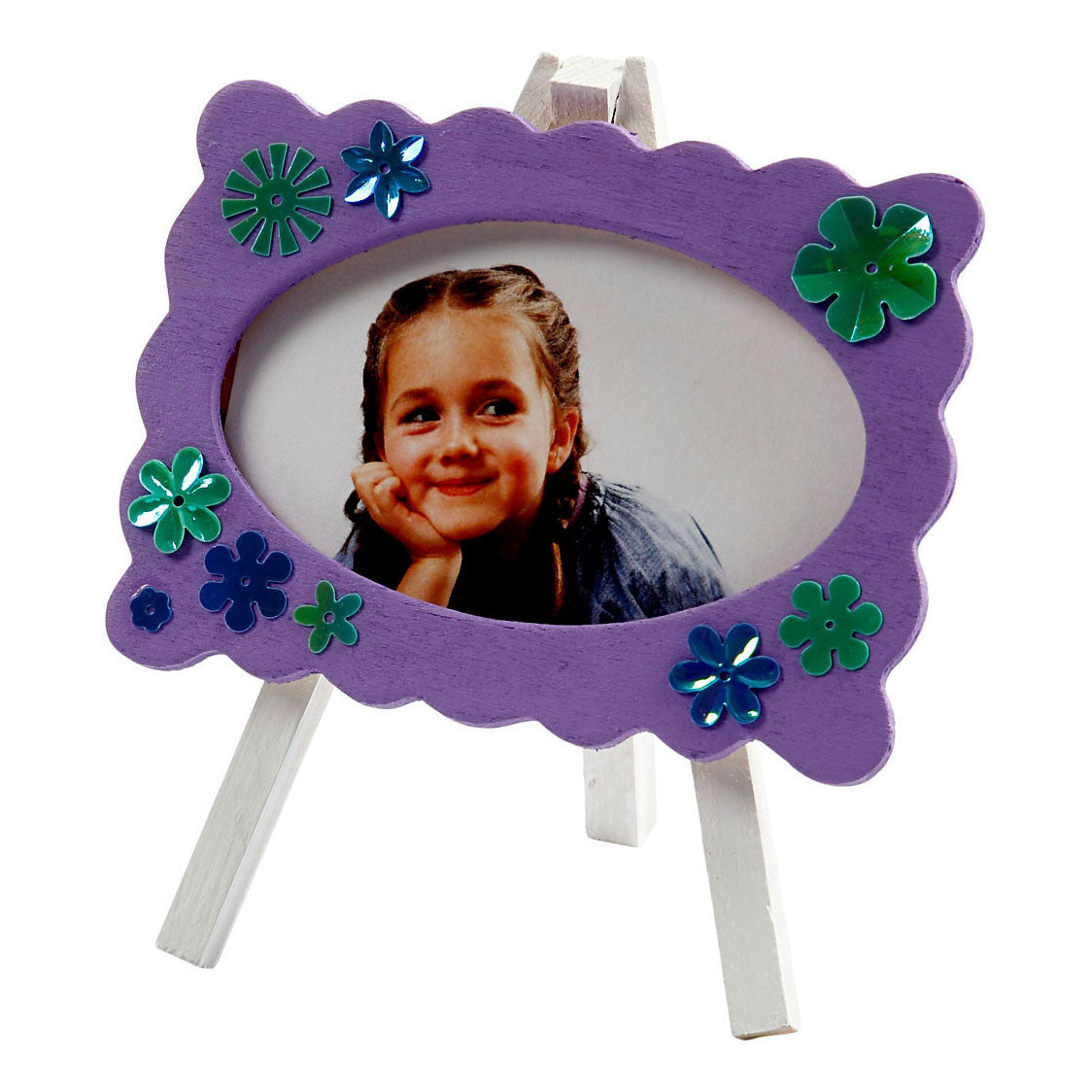 Creative Company Wooden Foto Frame su Donkey, 13,2x11,5 cm