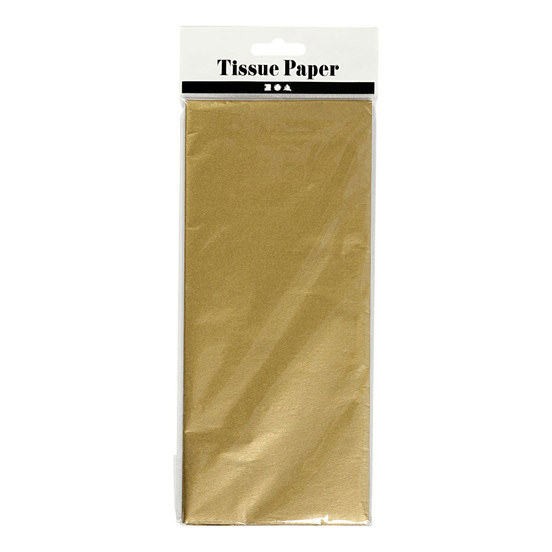 Creativ Company Tissue Paper Gold 6 Blätter 14 Gr, 50 x 70 cm