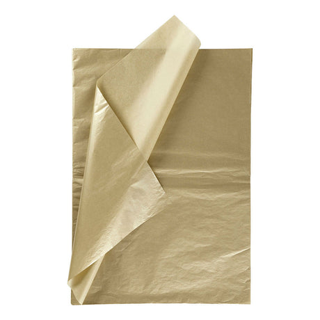 Kreativ Company Tkivi papir zlata 6 listov 14 gr, 50x70cm