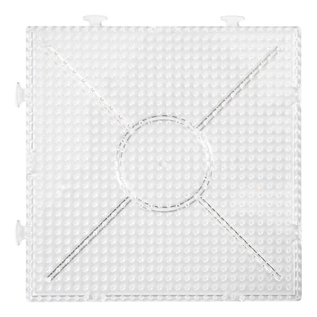 Creativ company photo pears underplate clear square 15x15cm, 2st.