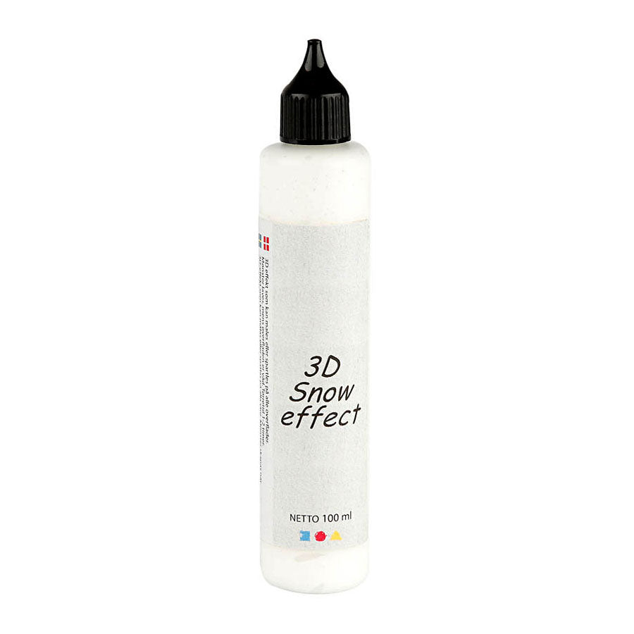 Creativ Company 3D snow paste assorted, 100ml