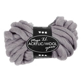 Creativ Company XL Yarn de Acryl Gray, 15m