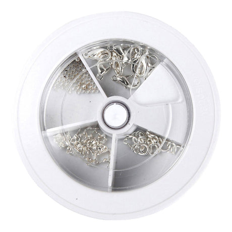 Creativ Company Jewelry Silverly Starter Set, 101dlg.