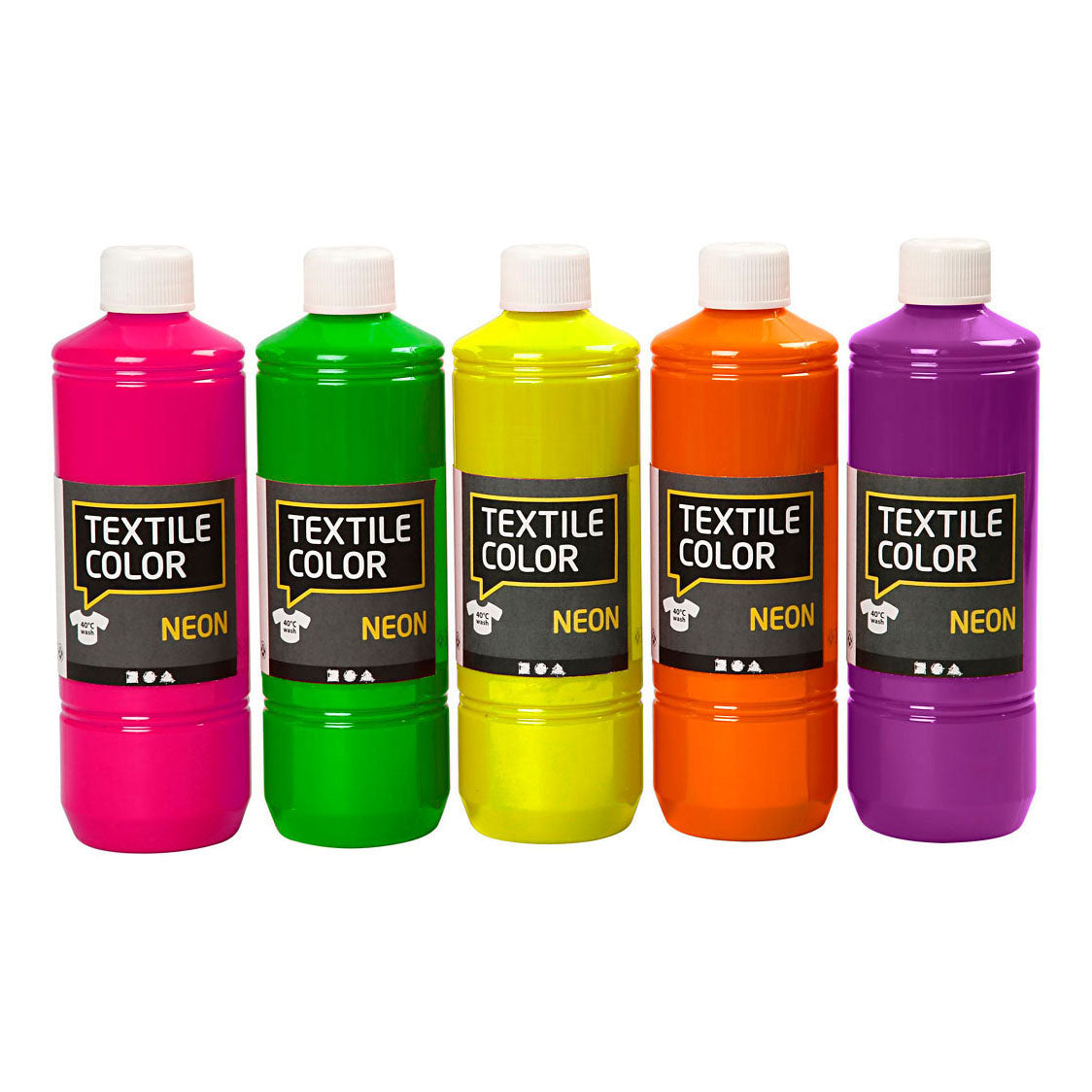 Creativ Company Textile Color Paint textile semi-couverture, 5x500 ml