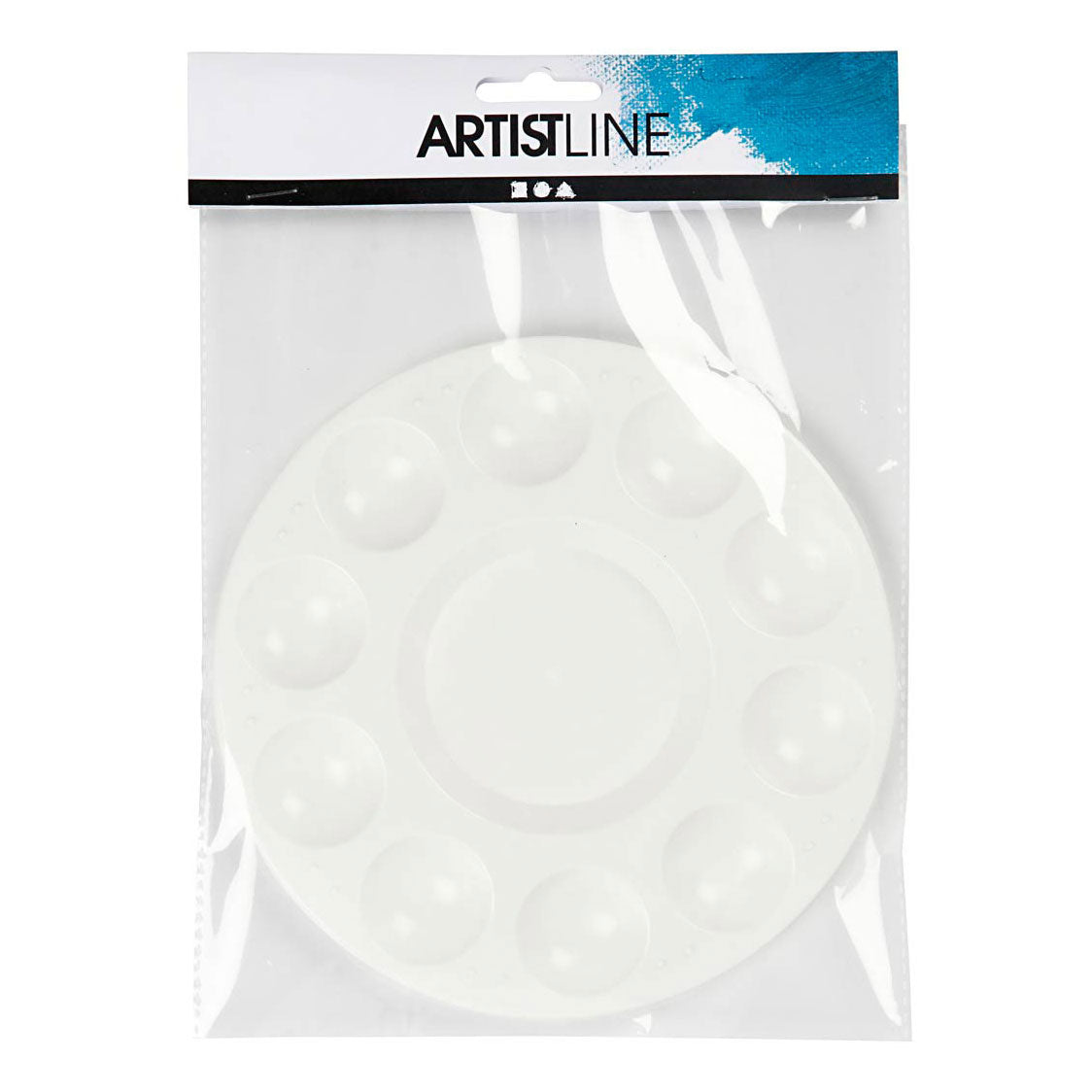 Creativ Company Paint Palette White, 17 cm