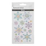 Creativ Company diamond stickers ice crystals, 1 sheet