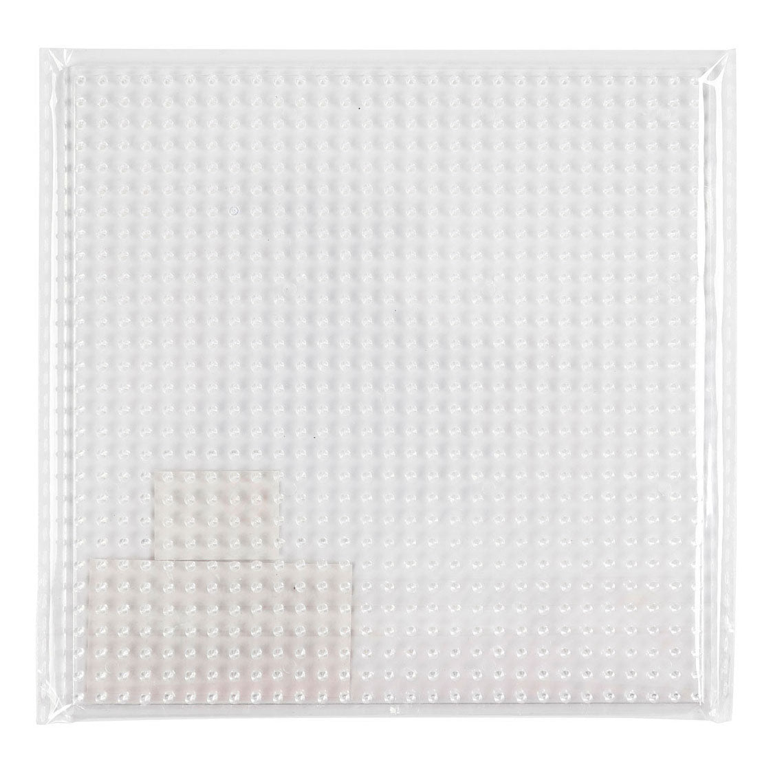 Creativ company ironing bead board square clear, 14.5 x 14.5 cm