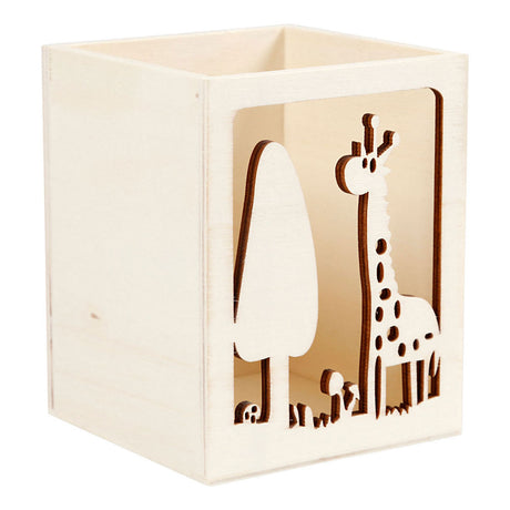 Firma Creativ https: www.cchobby.nl piórnik-żyrafa-10-cm-8-cm-1-szt.