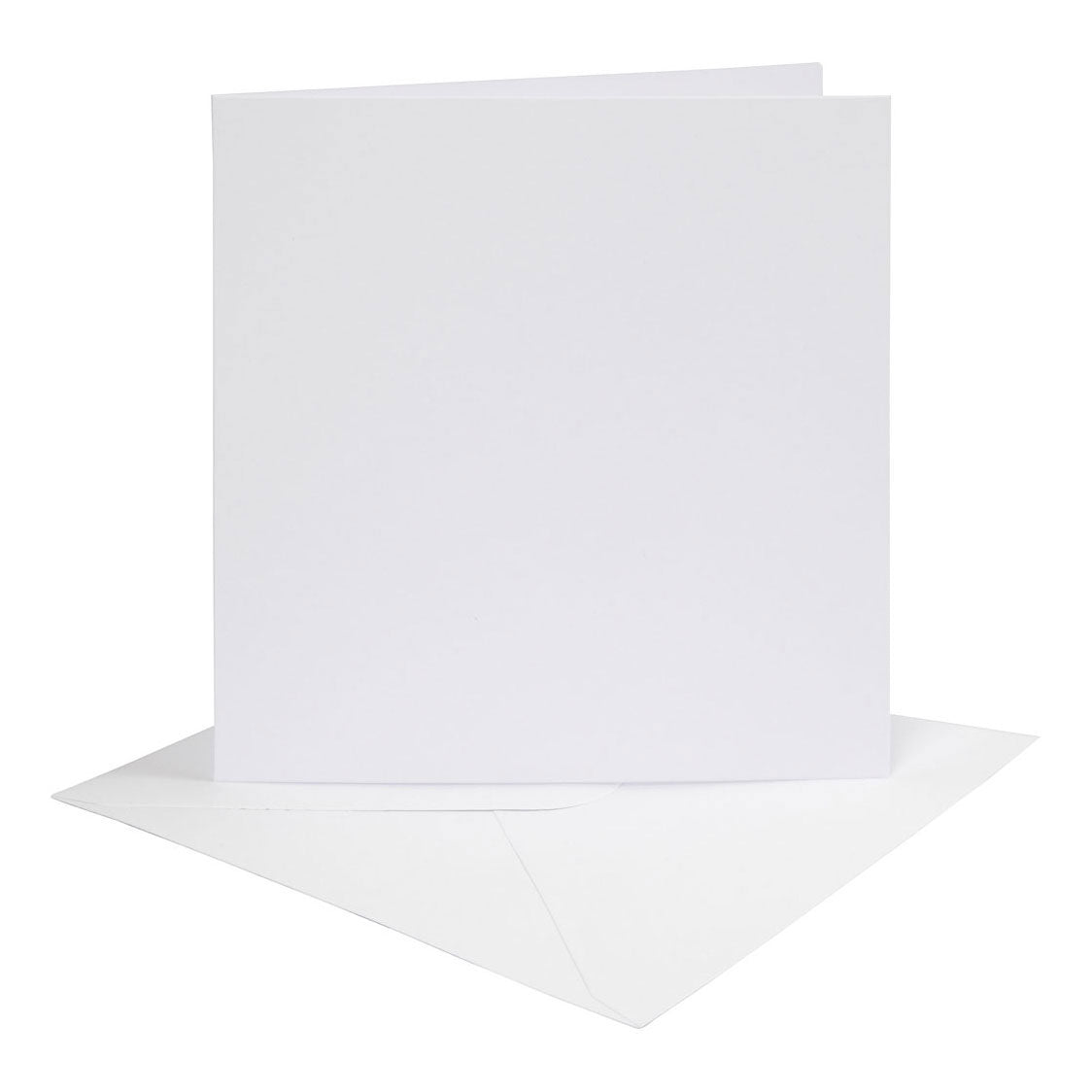 Tarjetas y sobres de Creativ Company White, 4st.