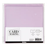 Creitiv Company Cards and Convolles Light Purple, 4st.