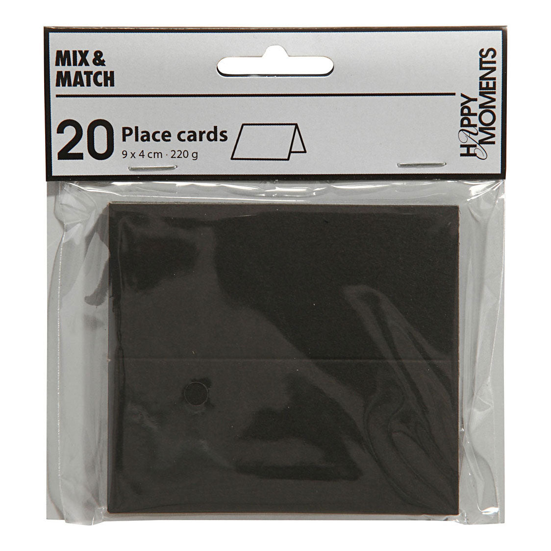 Creativ Company Cards Black, 20.