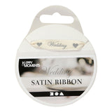 Creative Company Satin Ribbon Off-White, 10m