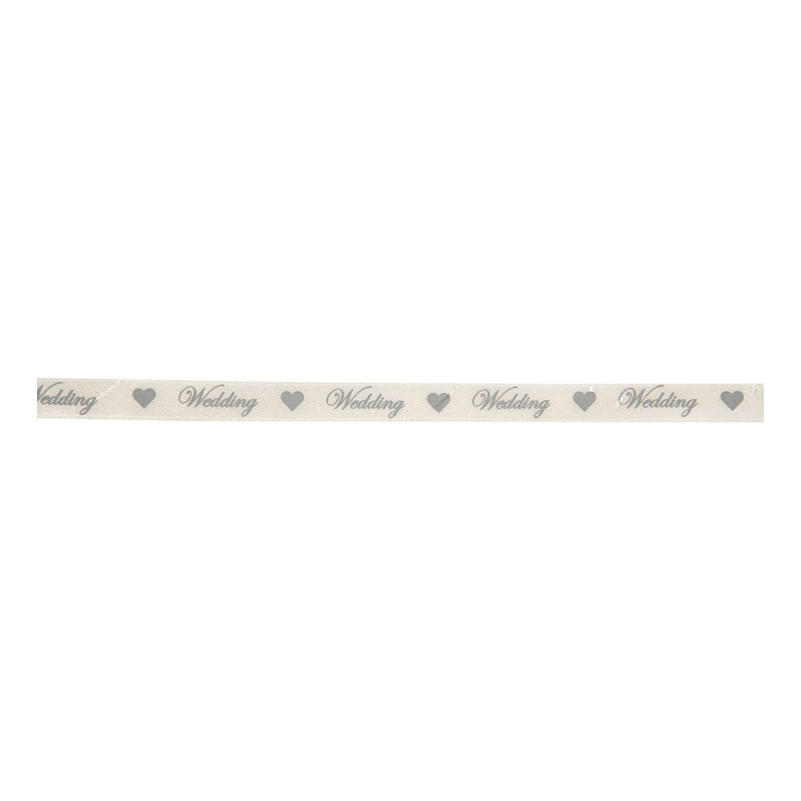 Creative Company Satin Ribbon Off-White, 10m