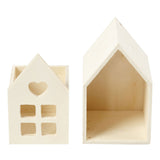 Creativ Company Holzhaus mit Schublade, 10,8 cm