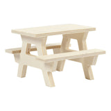 Creativ Firma Holz Mini Picknickdësch