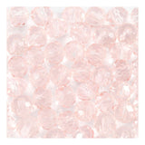 Creativ Company Glass Beads Light Pink, 45th.