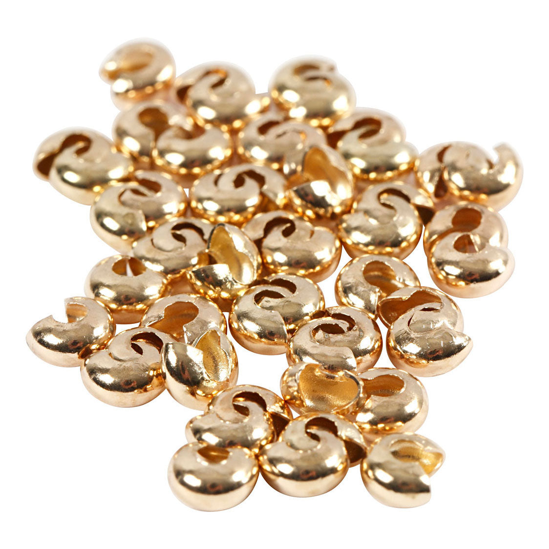 Creative Company Metal Case Gold Plated, 50 pcs.