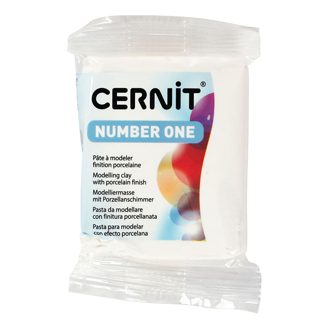 Cernit ugjennomsiktig hvit (027) 56gr