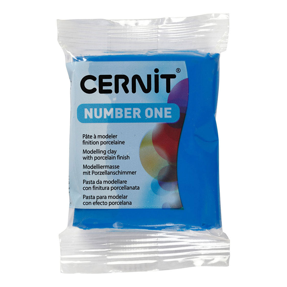 Creativ Company Cernit Monting Clay Blue, 56 Gramm